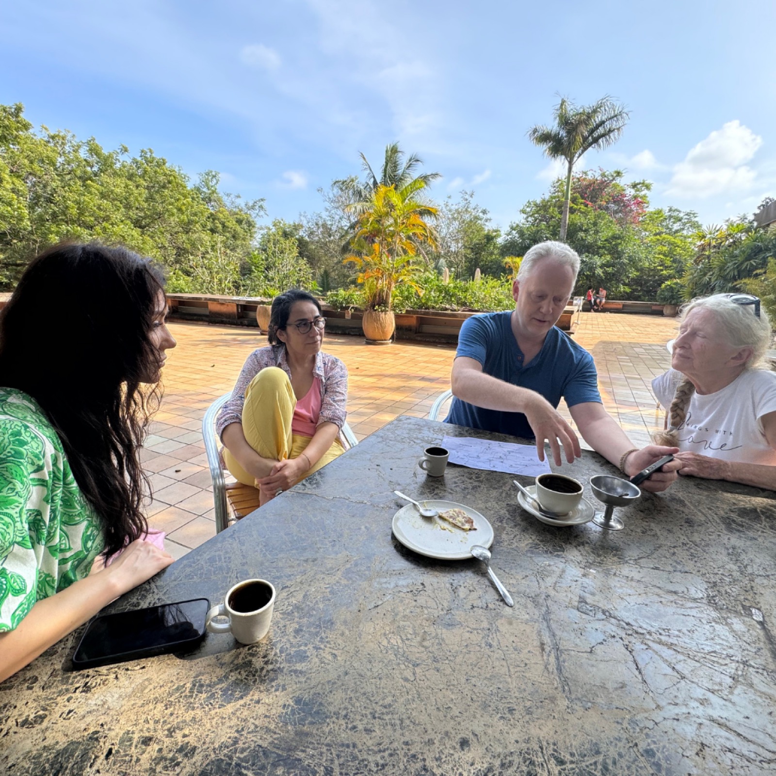 Meeting with Aurovilians